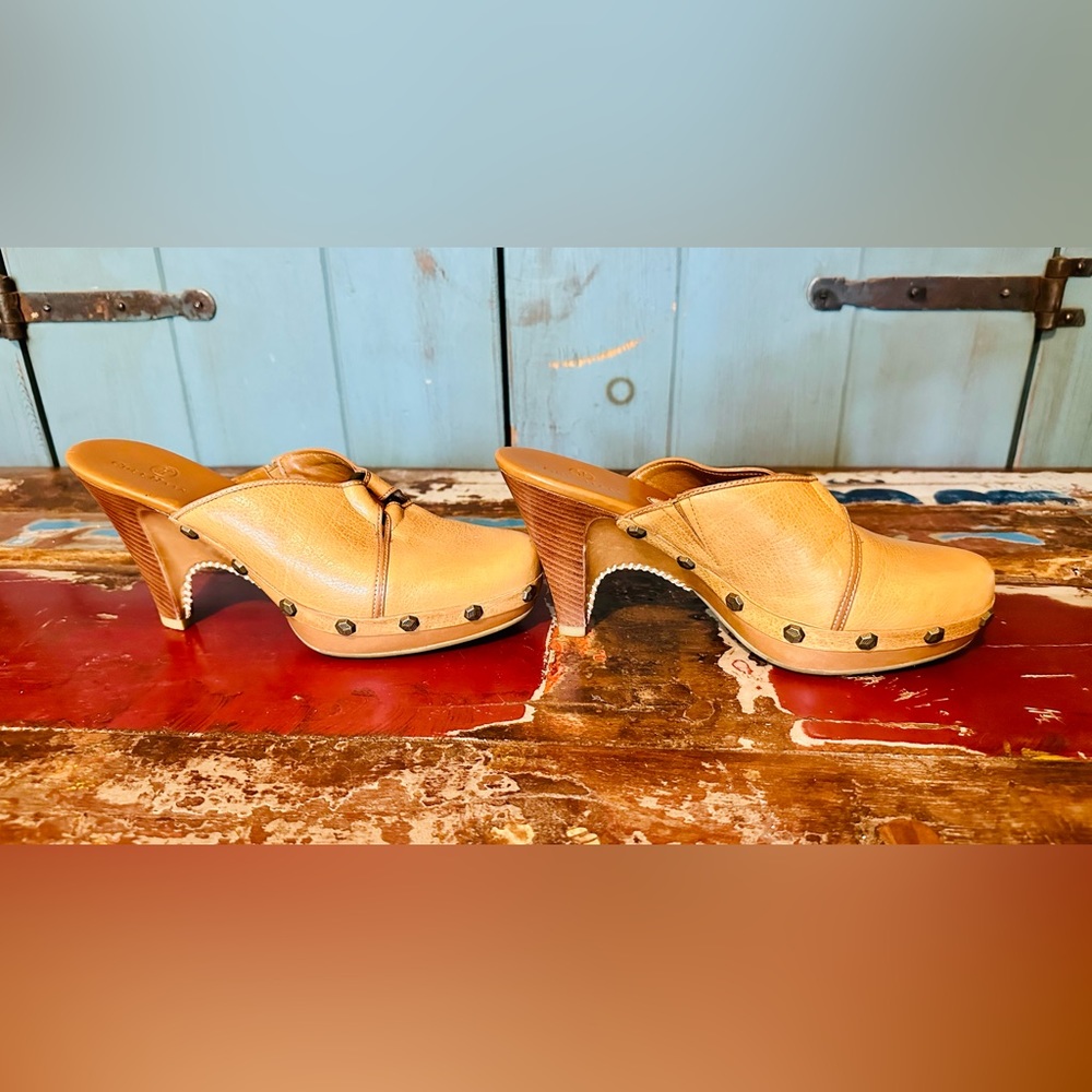 Cole Haan Leather Mules